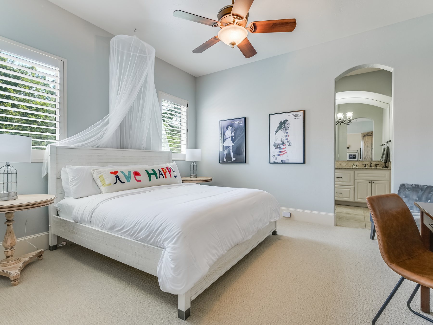 Upstairs King bedroom
