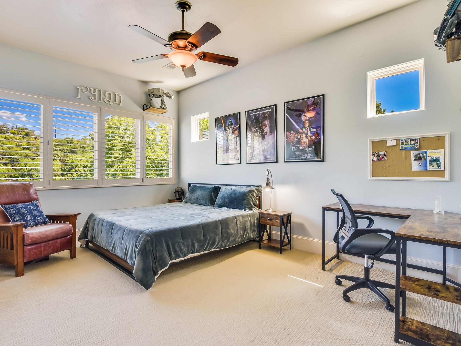 Upstairs King bedroom